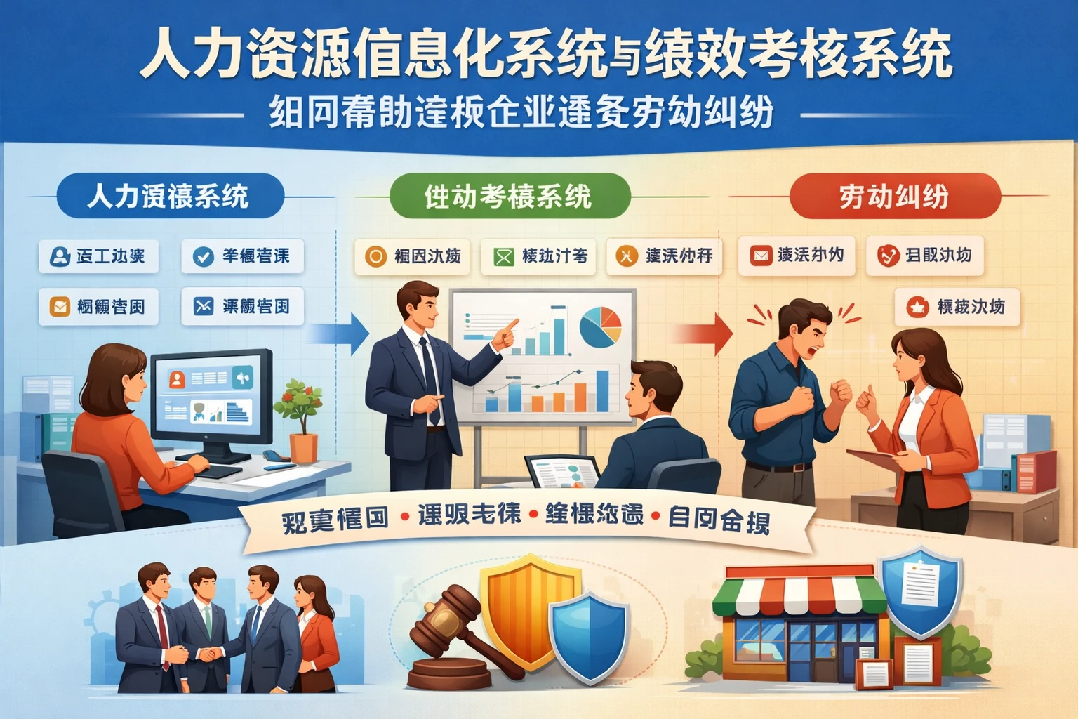 人力资源信息化系统与绩效考核系统如何帮助连锁企业避免劳动纠纷