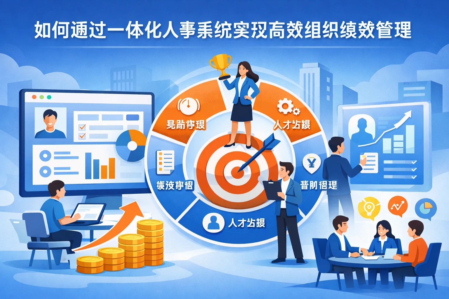 如何通过一体化人事系统实现高效组织绩效管理