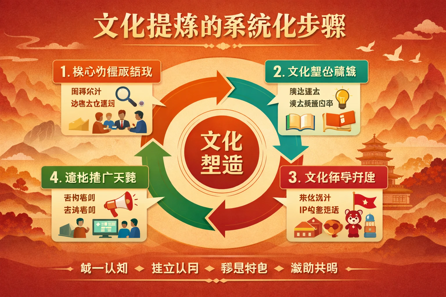 文化提炼的系统化步骤