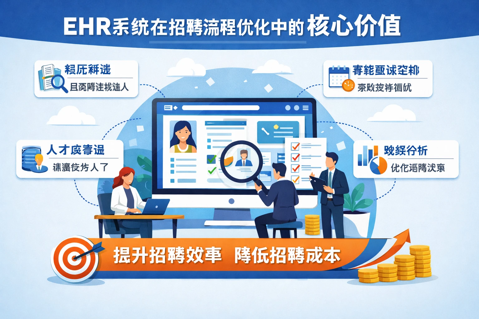 EHR系统在招聘流程优化中的核心价值