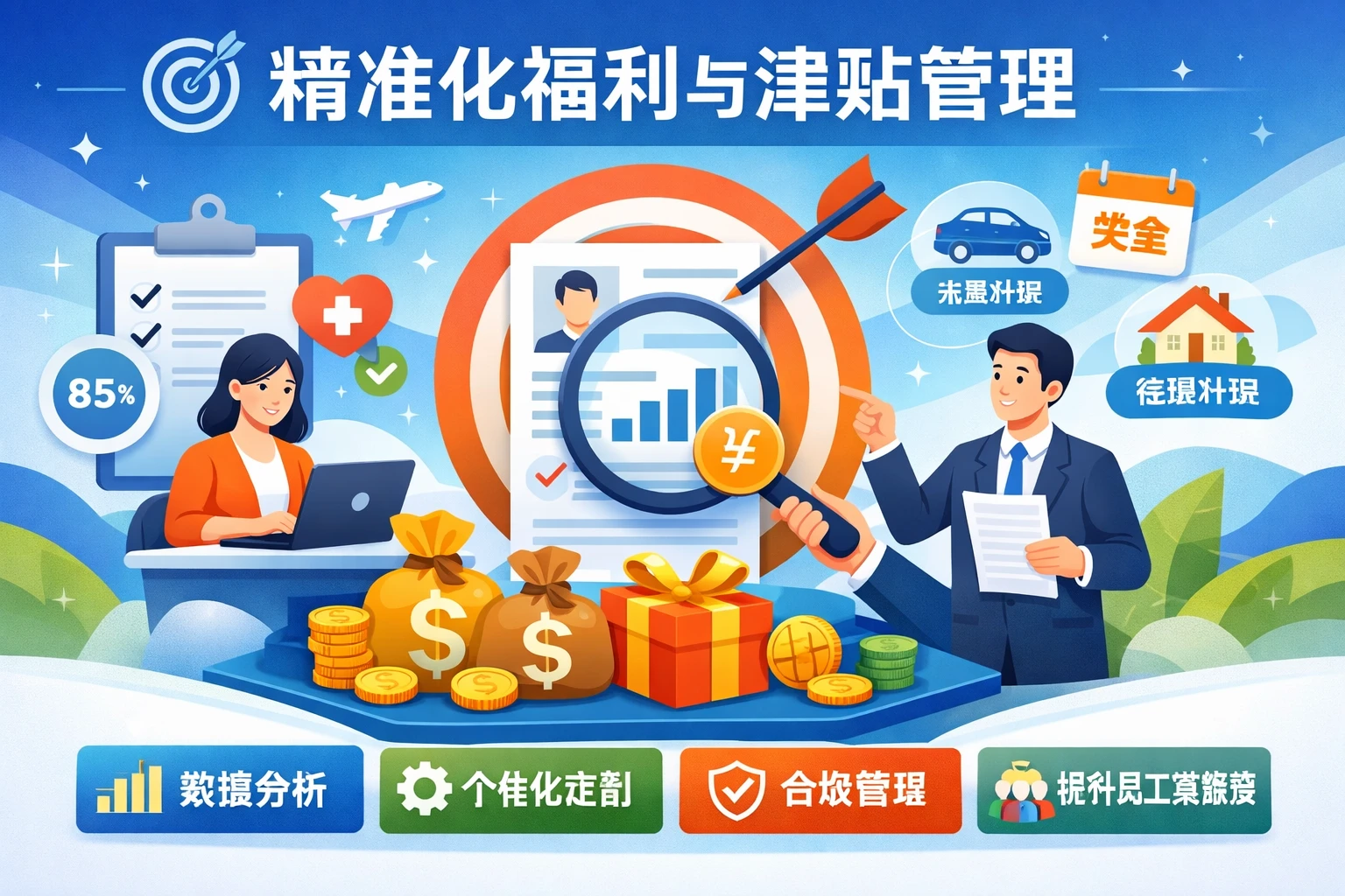 精准化福利与津贴管理