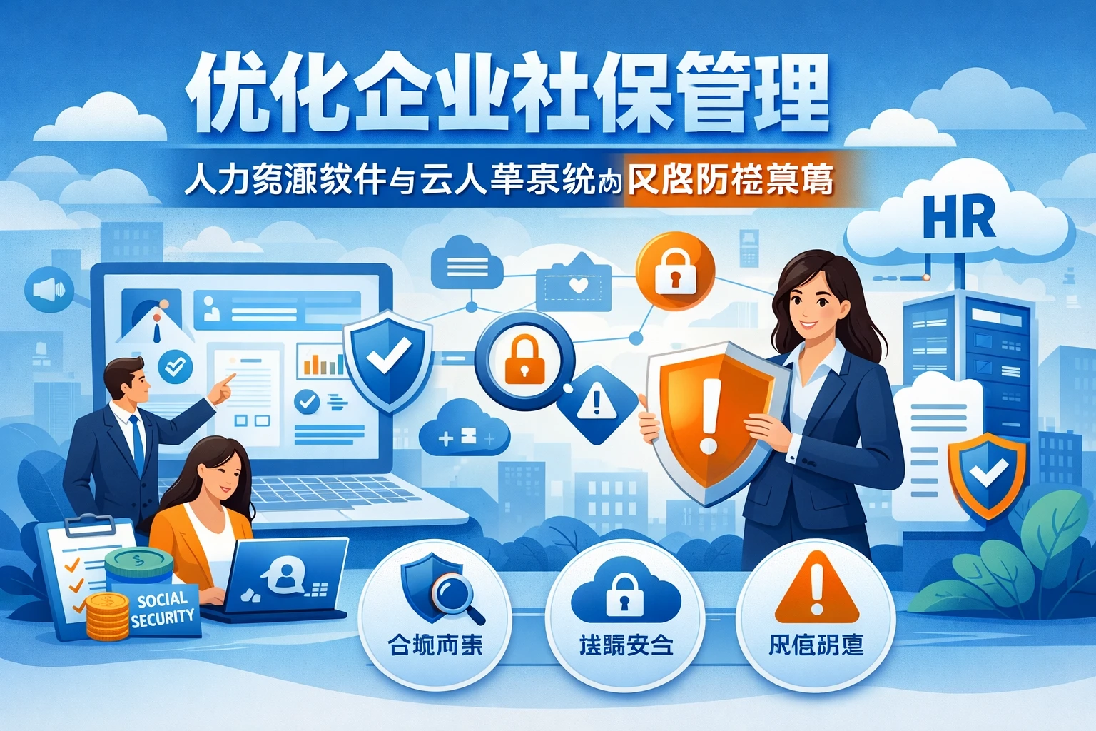 优化企业社保管理：人力资源软件与云人事系统的风险防控策略