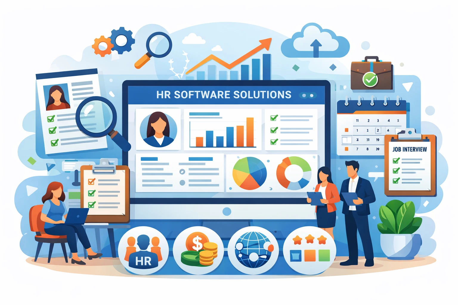 人力资源软件的解决方案