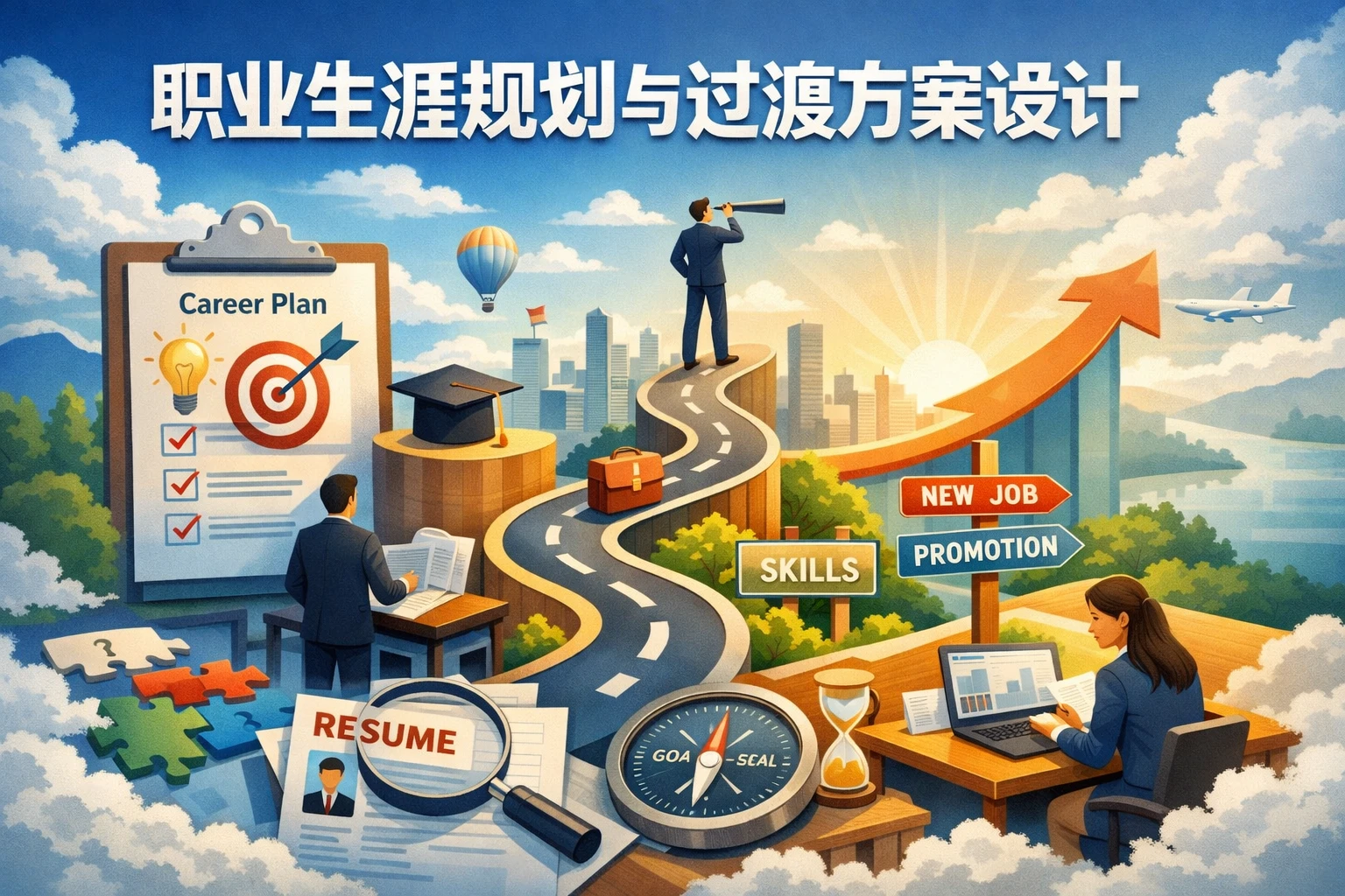 职业生涯规划与过渡方案设计