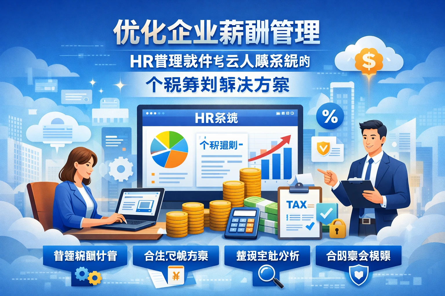 优化企业薪酬管理:HR管理软件与云人事系统的个税筹划解决方案