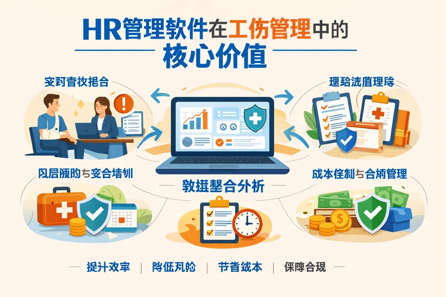 HR管理软件在工伤管理中的核心价值