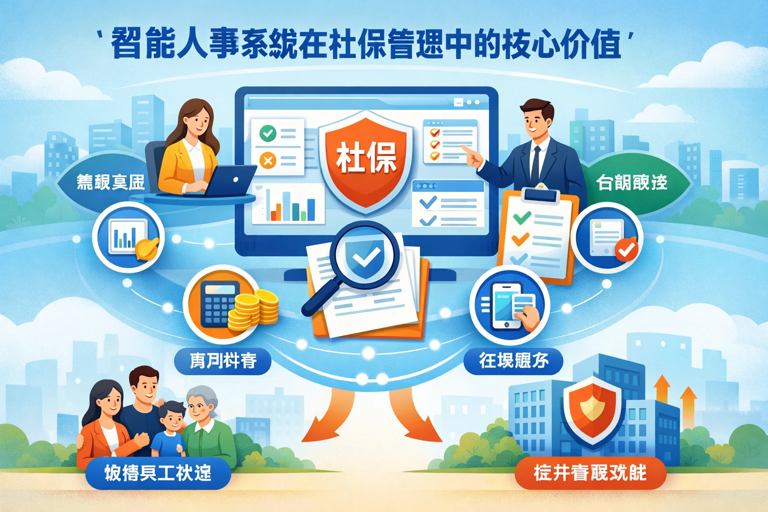 智能人事系统在社保管理中的核心价值