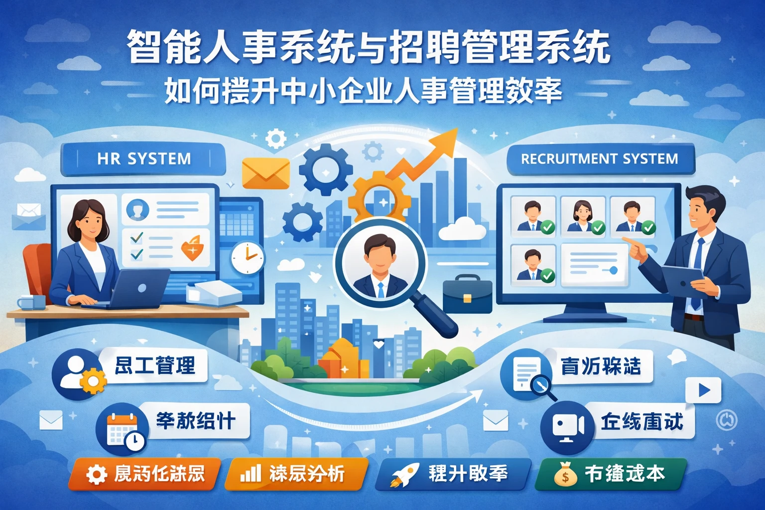 智能人事系统与招聘管理系统如何提升中小企业人事管理效率