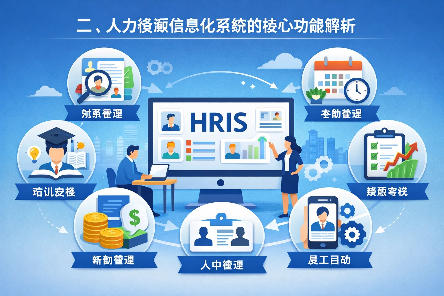 二、人力资源信息化系统的核心功能解析