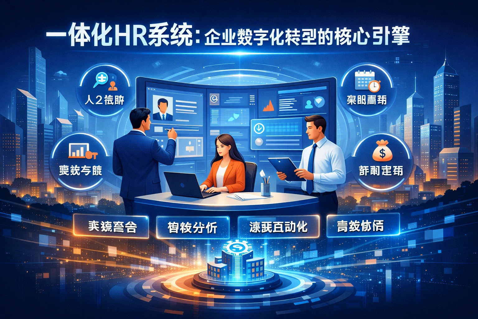 一体化HR系统：企业数字化转型的核心引擎