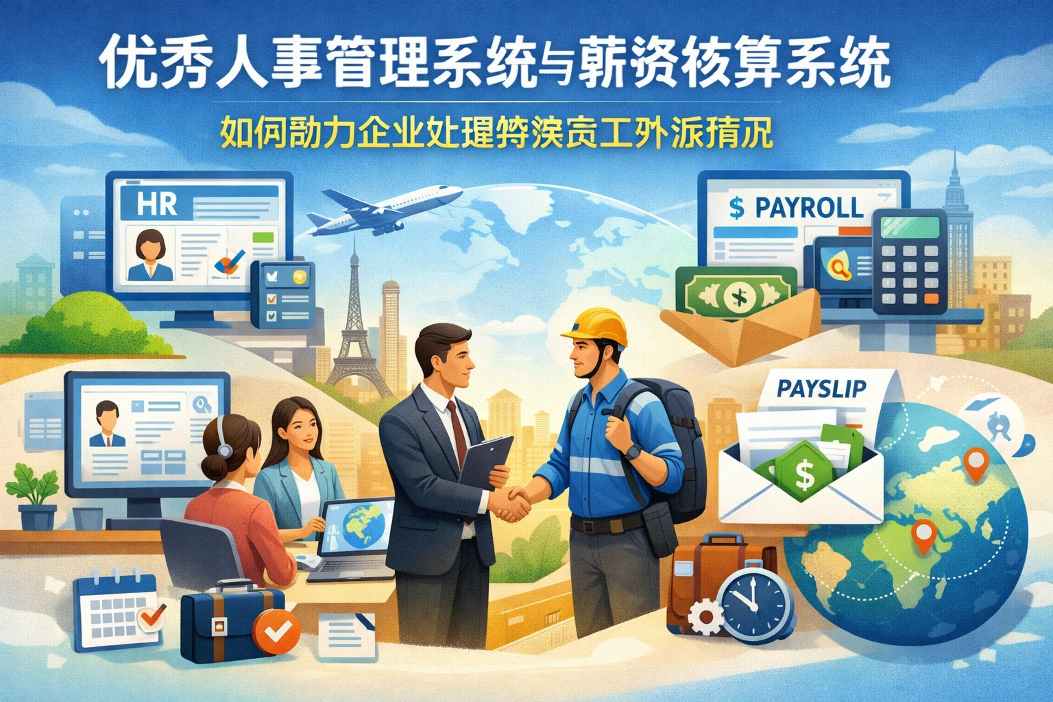 优秀人事管理系统与薪资核算系统如何助力企业处理特殊员工外派情况