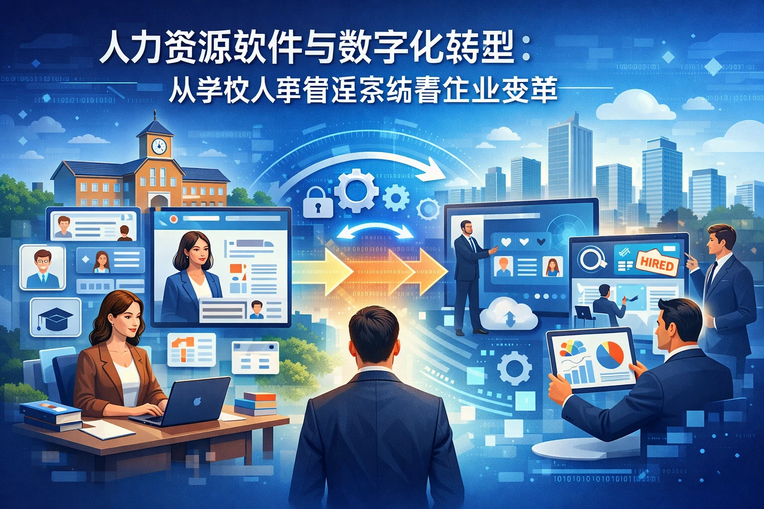 人力资源软件与数字化转型：从学校人事管理系统看企业变革