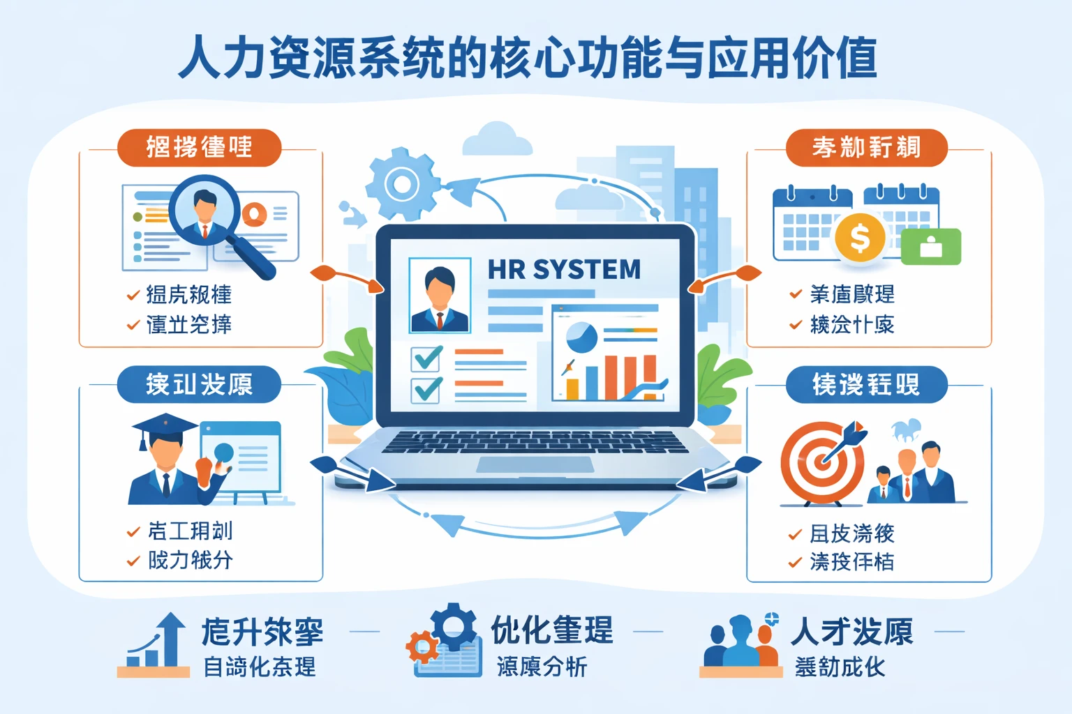 人力资源系统的核心功能与应用价值