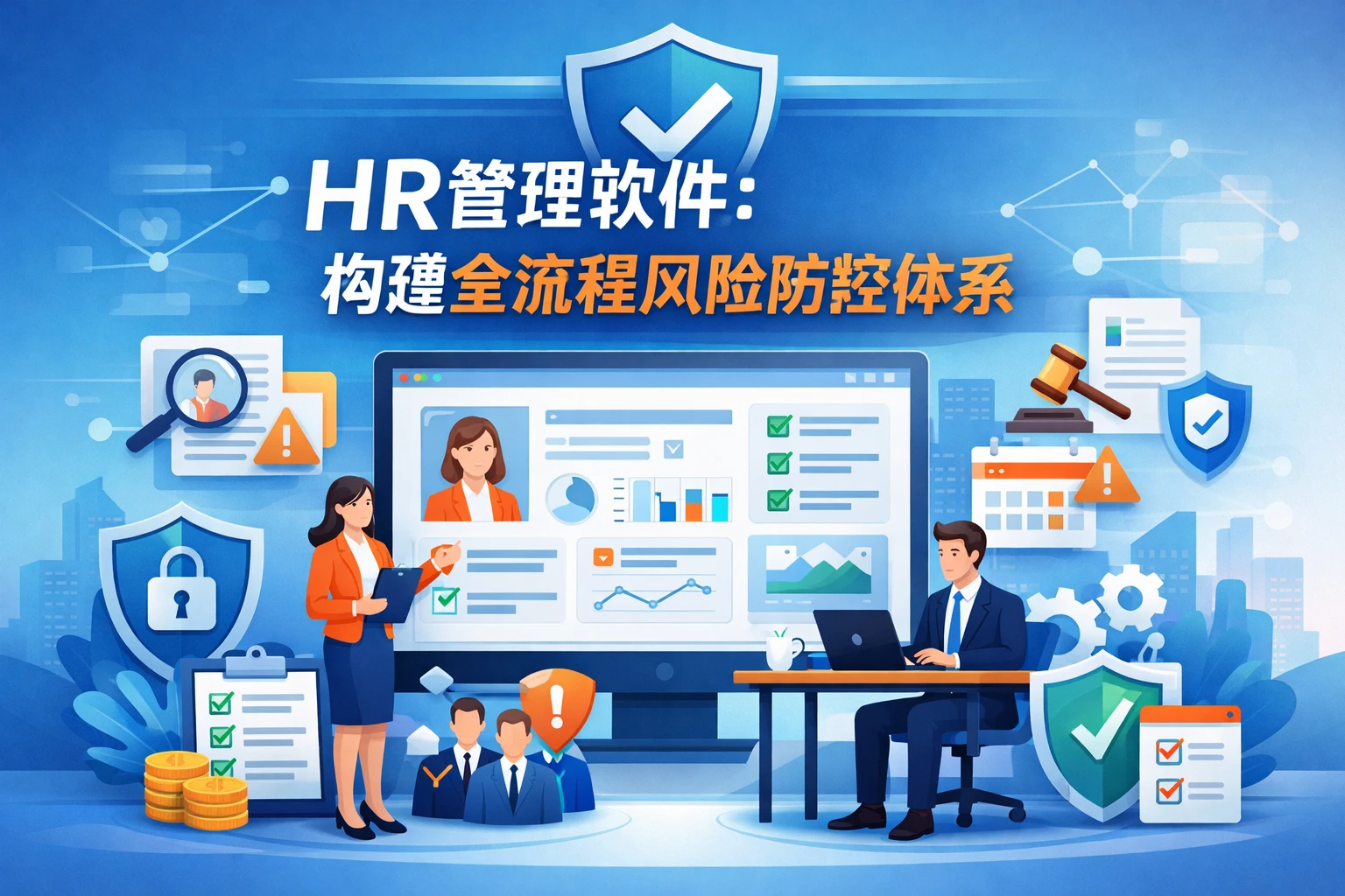HR管理软件：构建全流程风险防控体系