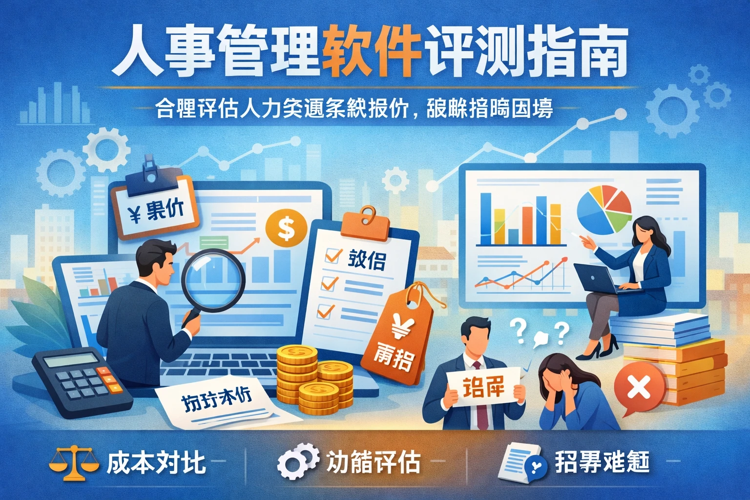 人事管理软件评测指南：合理评估人力资源系统报价，破解招聘困境