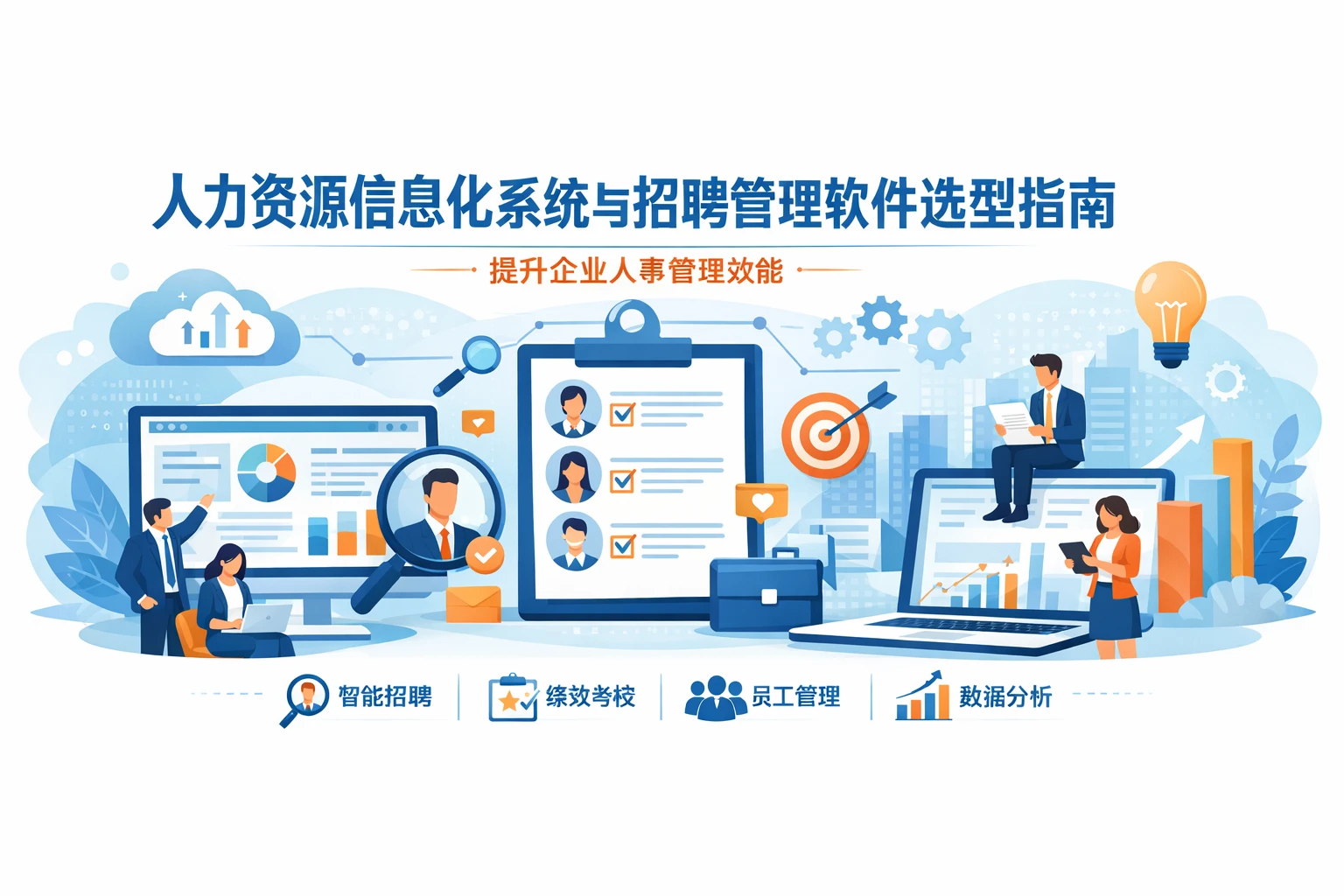 人力资源信息化系统与招聘管理软件选型指南：提升企业人事管理效能