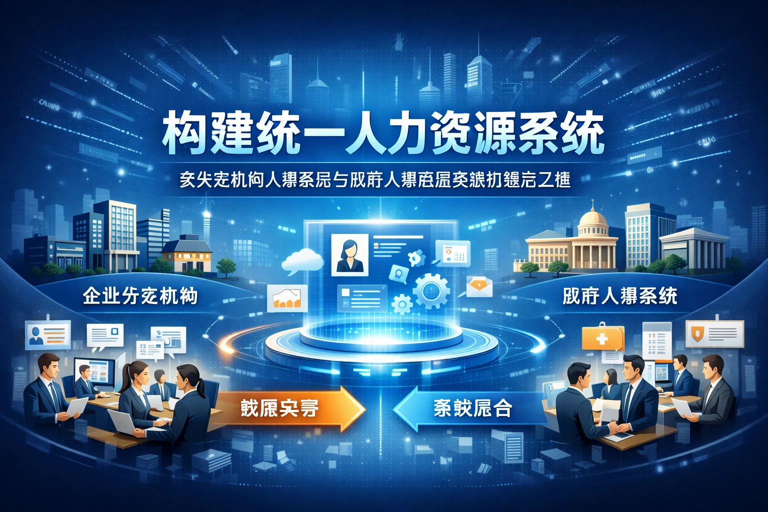 构建统一人力资源系统：多分支机构人事系统与政府人事管理系统的整合之道