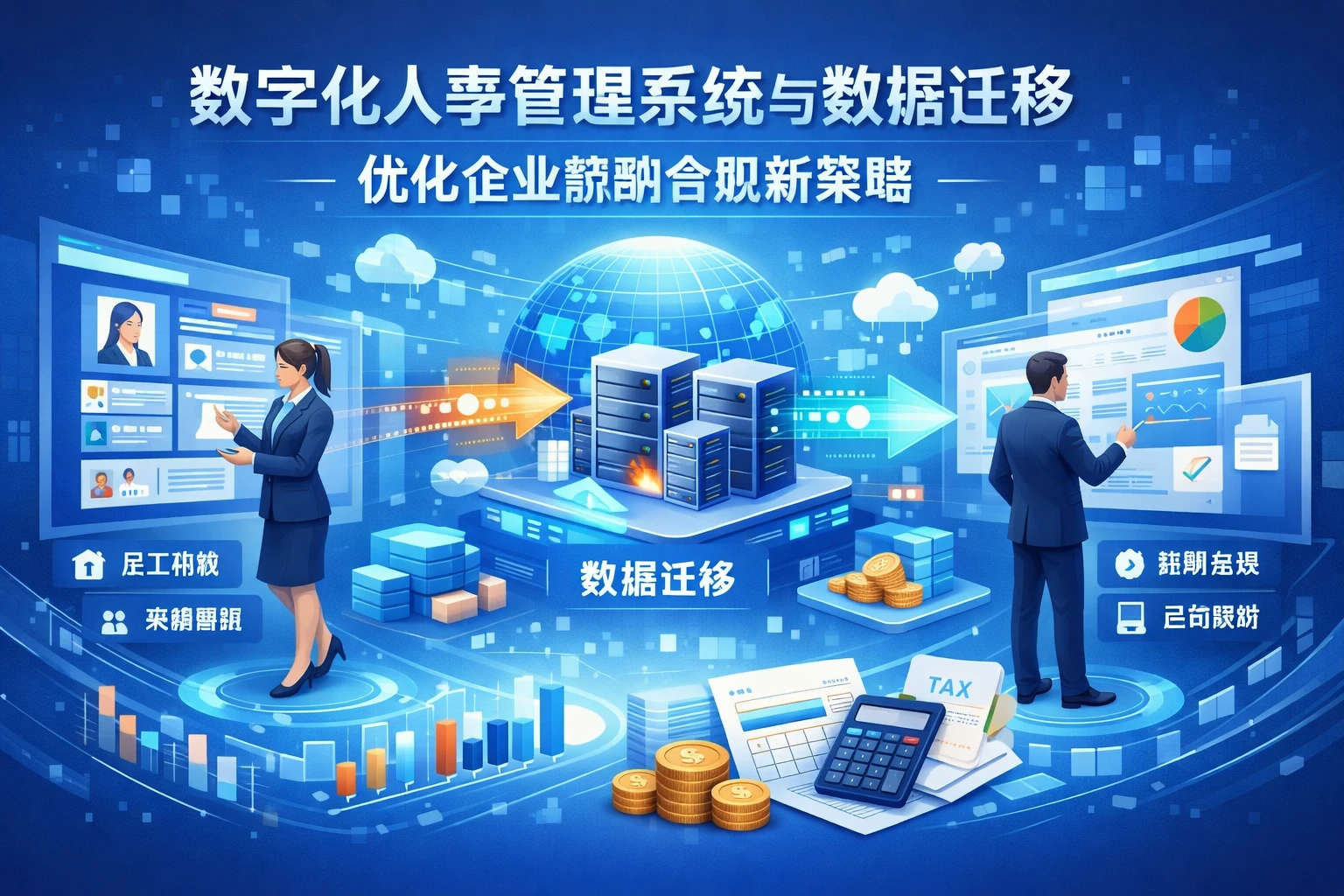 数字化人事管理系统与数据迁移：优化企业薪酬合规新策略