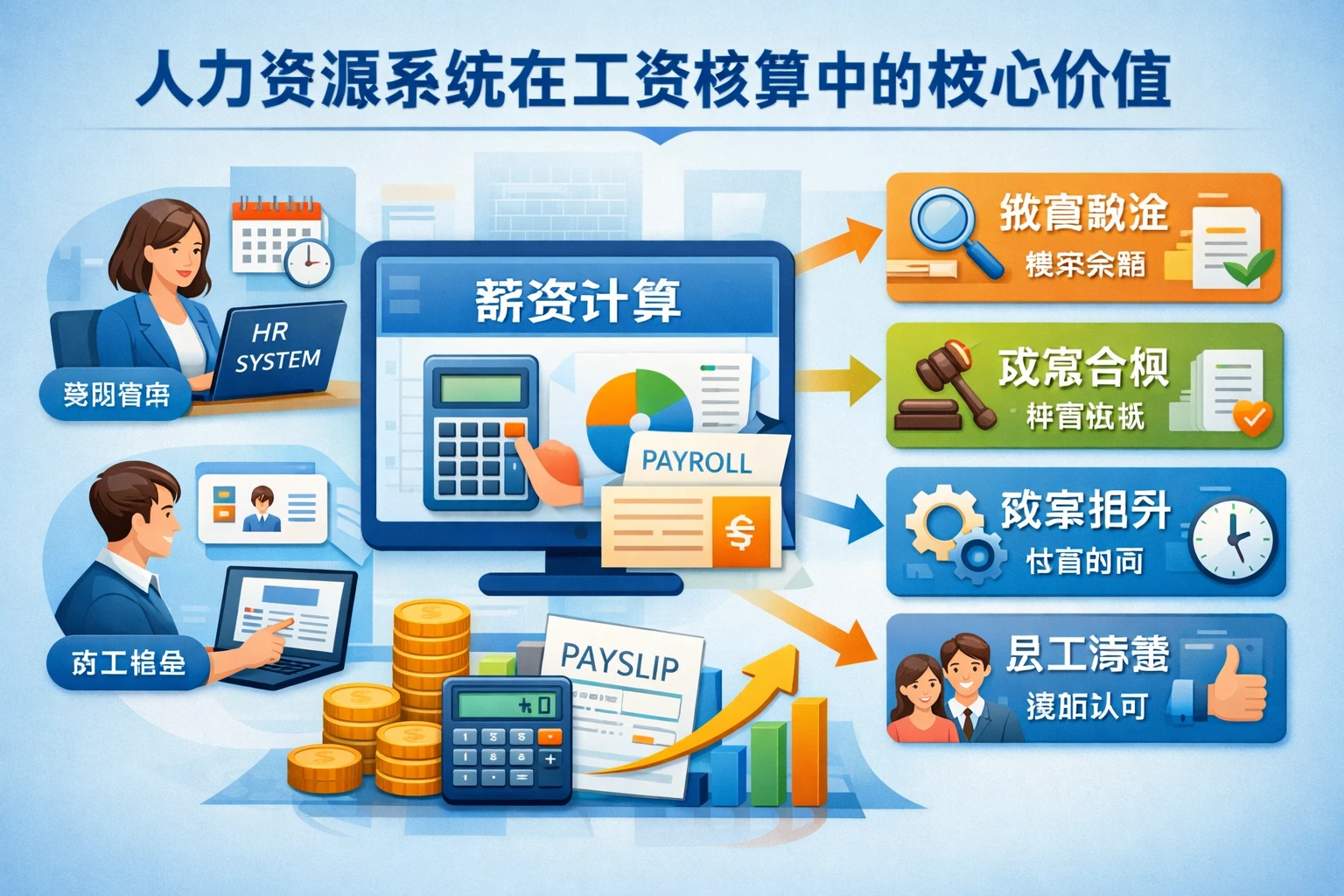 人力资源系统在工资核算中的核心价值