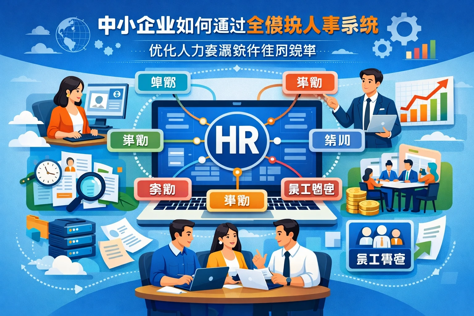 中小企业如何通过全模块人事系统优化人力资源软件使用效率