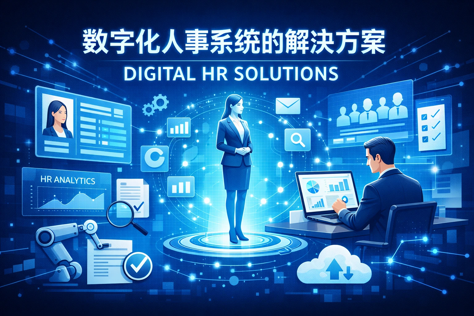 数字化人事系统的解决方案