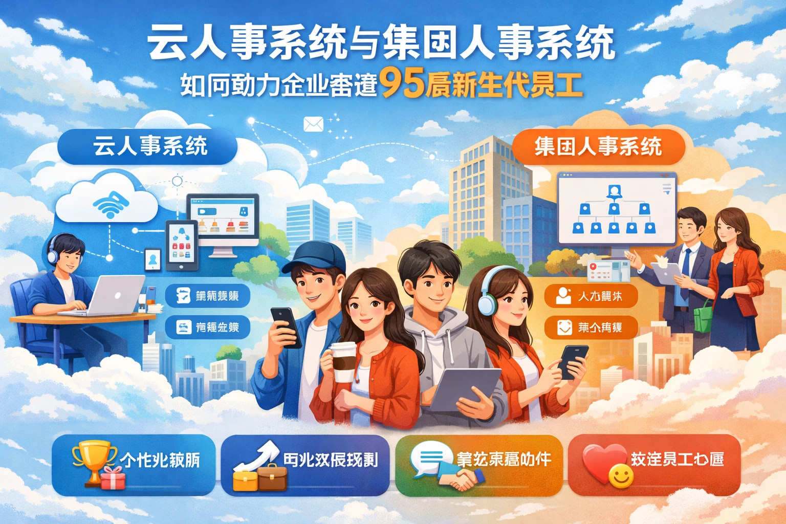 云人事系统与集团人事系统如何助力企业管理95后新生代员工