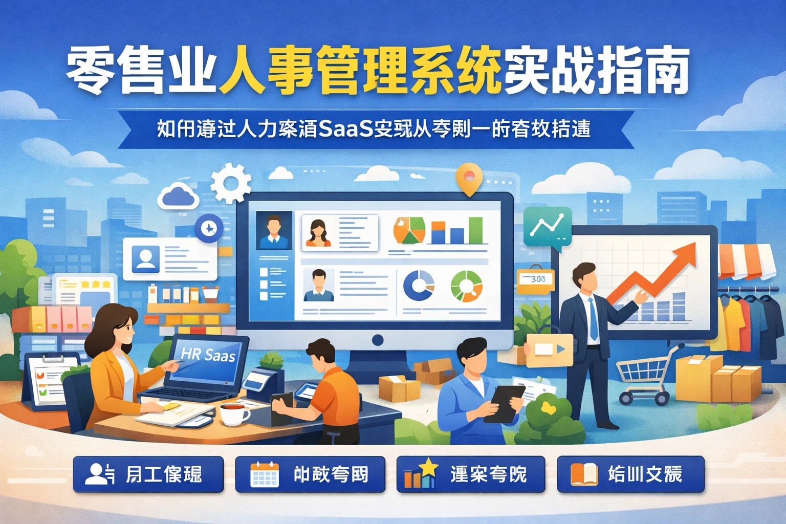 零售业人事管理系统实战指南：如何通过人力资源SaaS实现从零到一的高效搭建