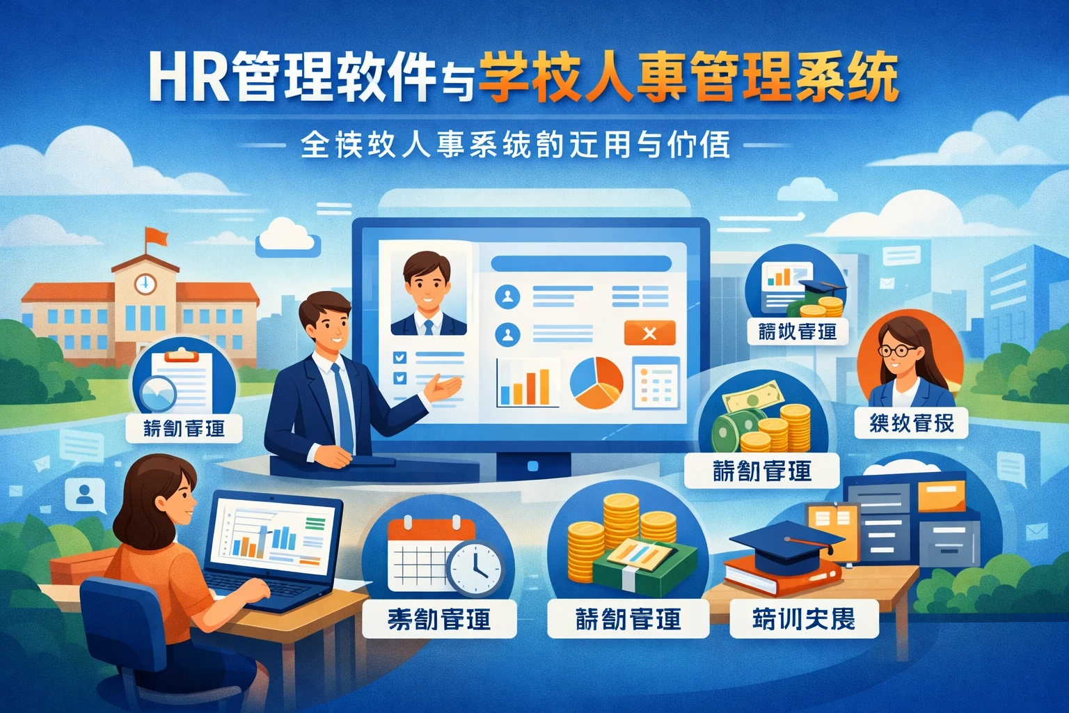 HR管理软件与学校人事管理系统：全模块人事系统的应用与价值