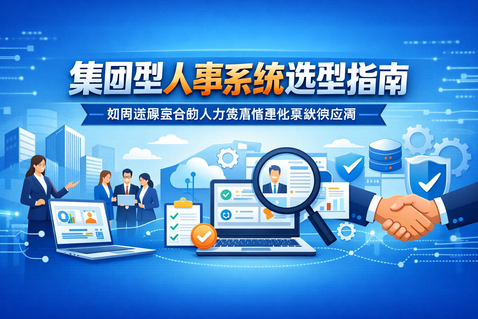 集团型人事系统选型指南：如何选择适合的人力资源信息化系统供应商