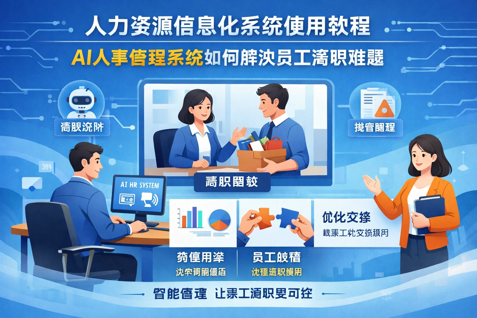 人力资源信息化系统使用教程：AI人事管理系统如何解决员工离职难题