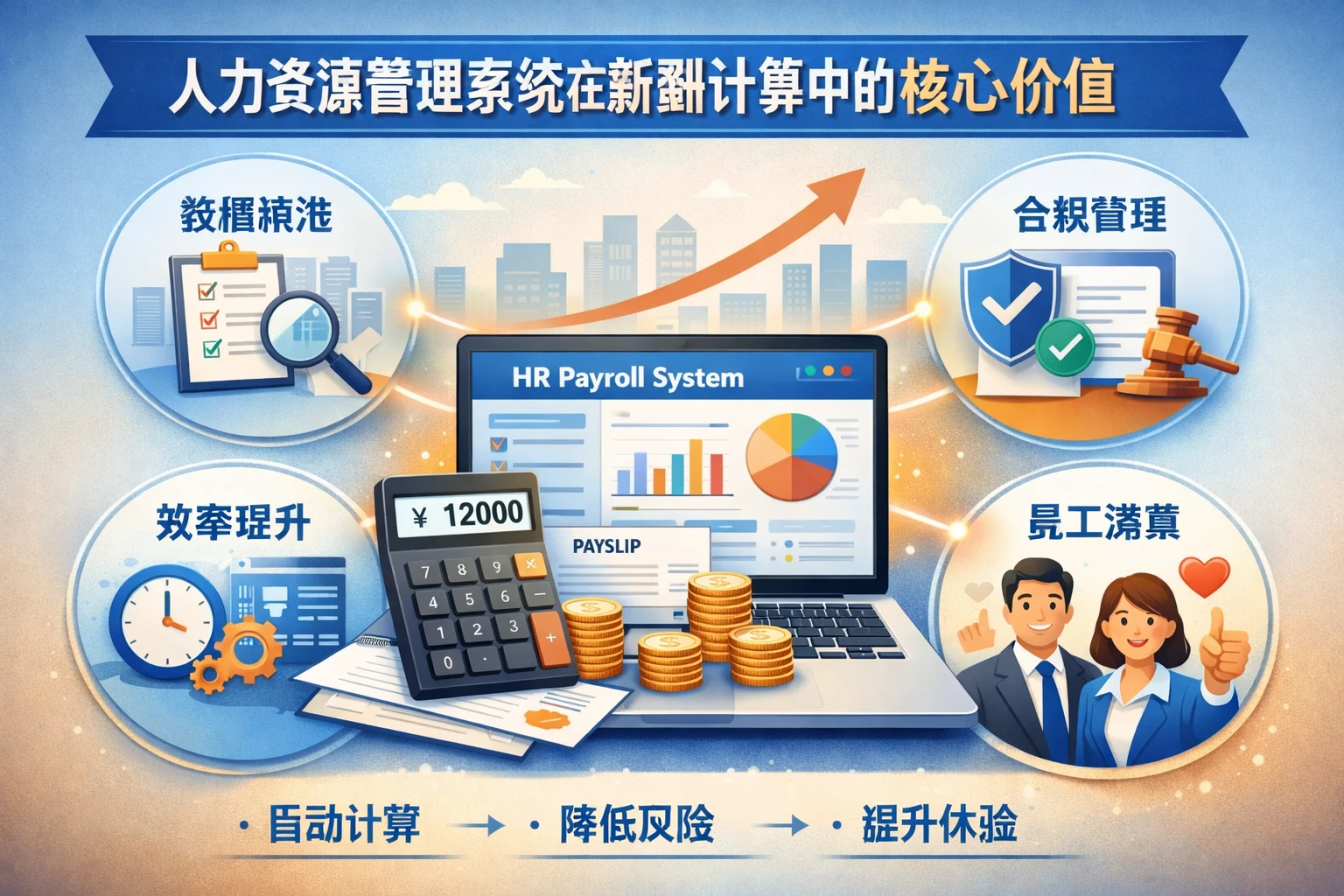 人力资源管理系统在薪酬计算中的核心价值