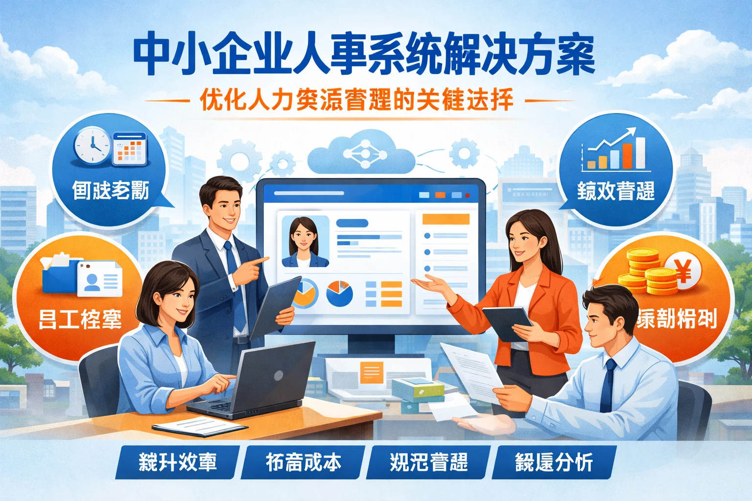 中小企业人事系统解决方案：优化人力资源管理的关键选择