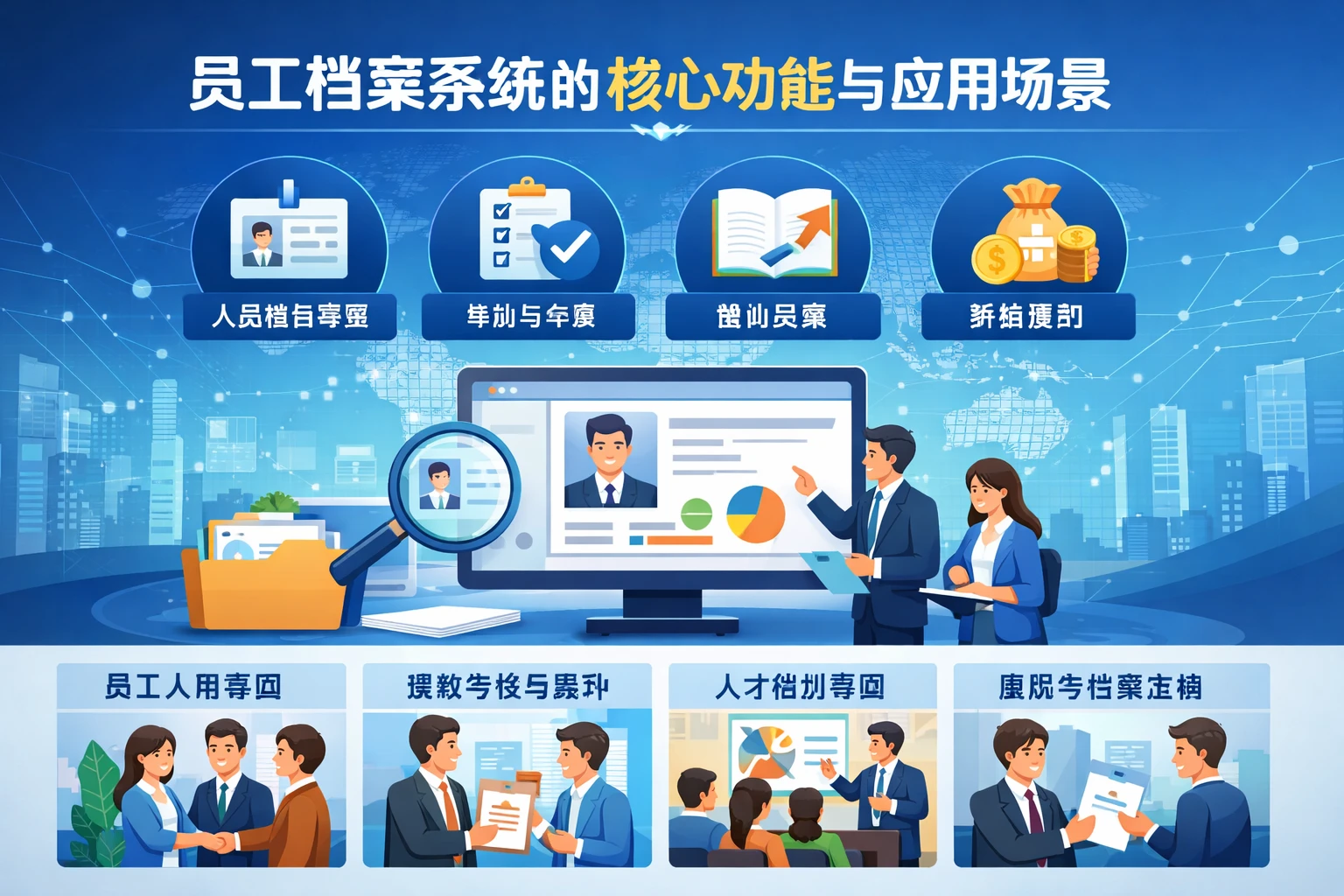 员工档案系统的核心功能与应用场景