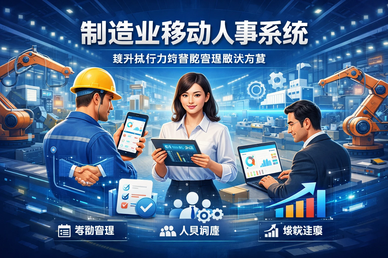 制造业移动人事系统：提升执行力的智能管理解决方案