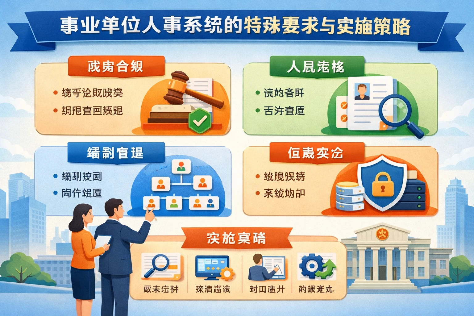 事业单位人事系统的特殊要求与实施策略