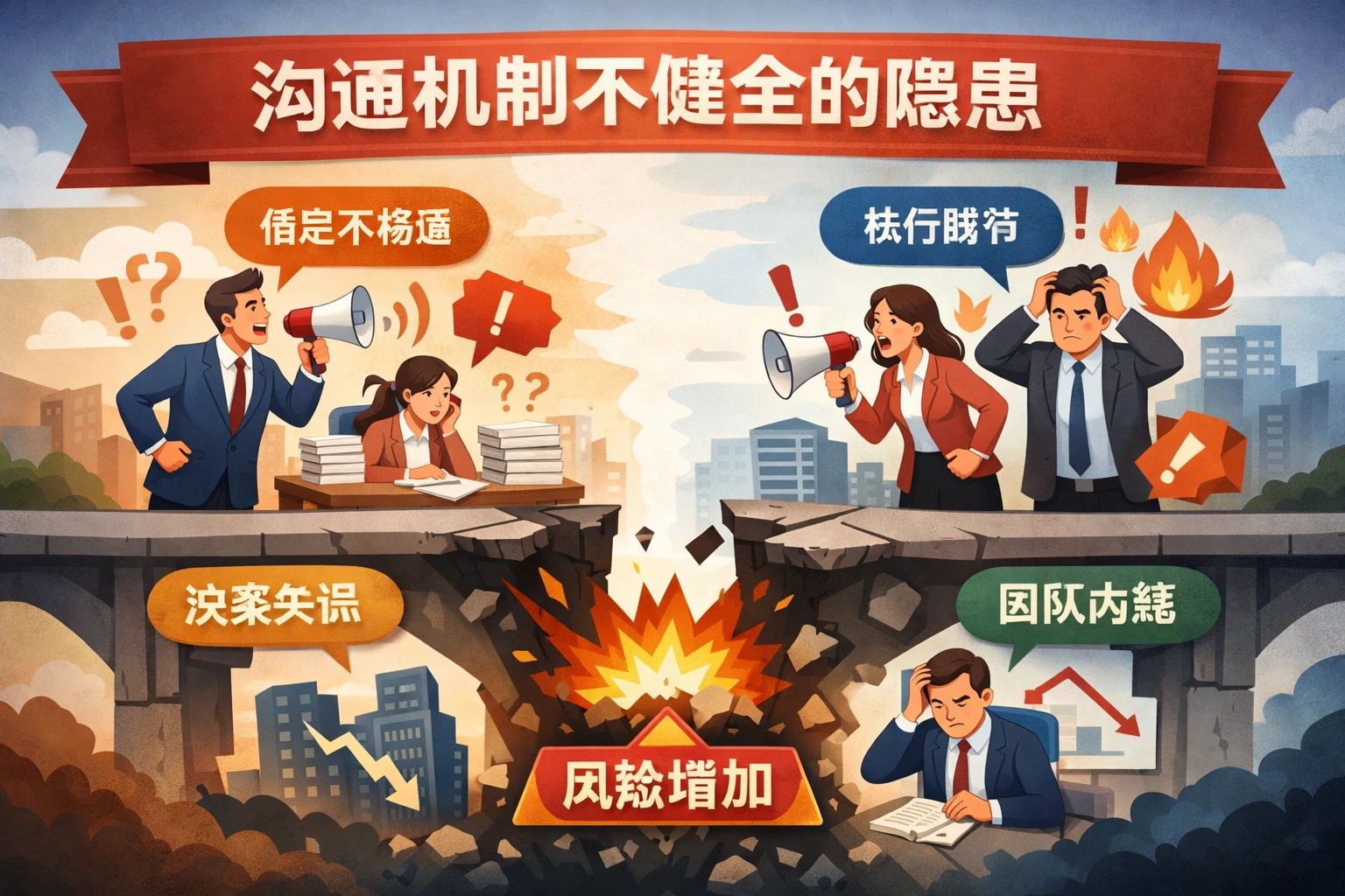 沟通机制不健全的隐患