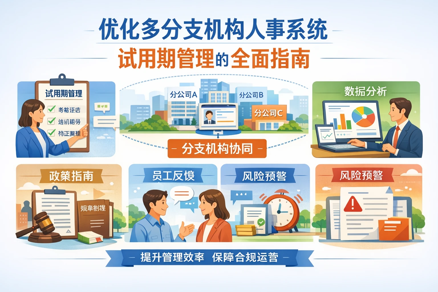 优化多分支机构人事系统试用期管理的全面指南
