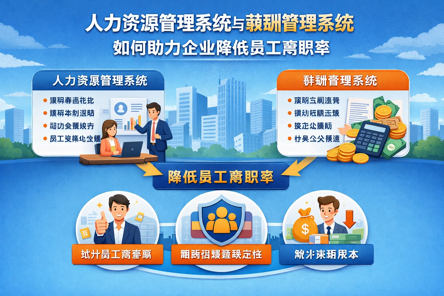 人力资源管理系统与薪酬管理系统如何助力企业降低员工离职率