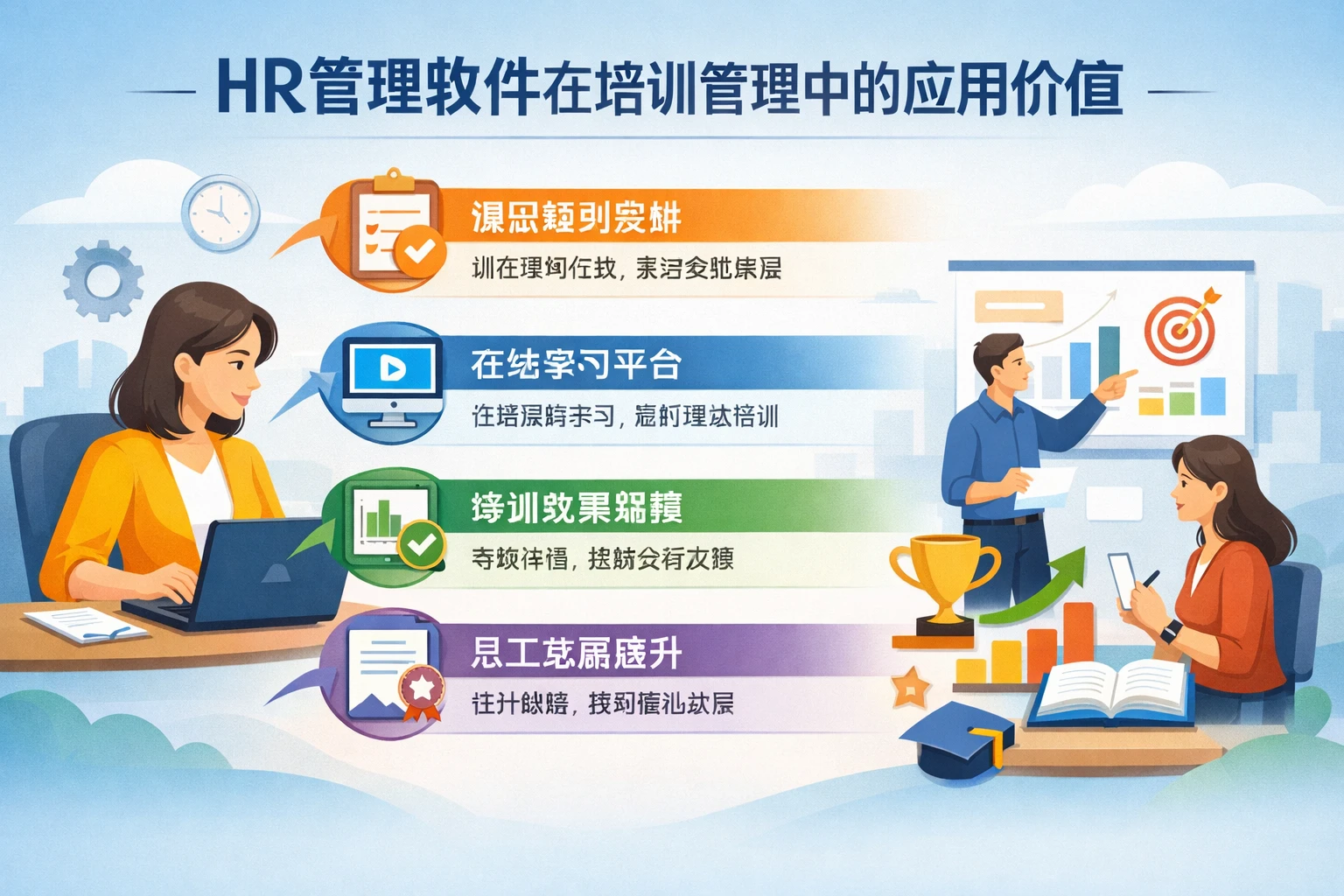 HR管理软件在培训管理中的应用价值