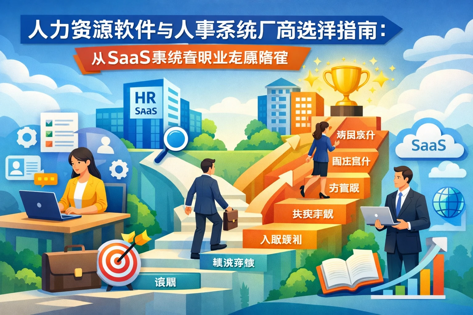 人力资源软件与人事系统厂商选择指南：从SaaS系统看职业发展路径