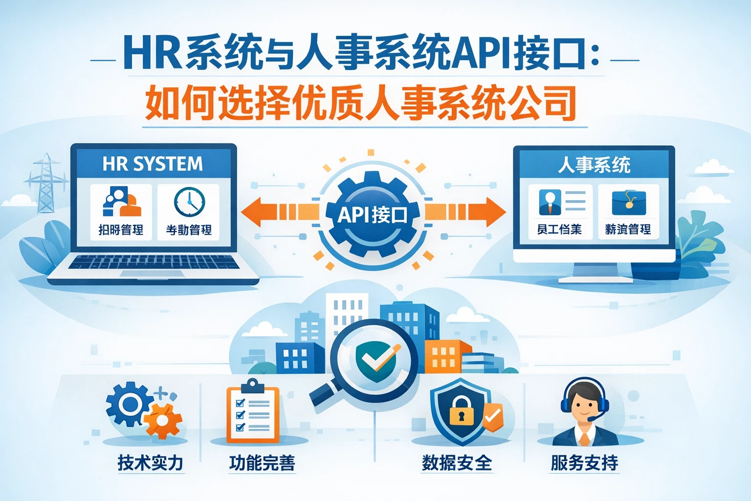 HR系统与人事系统API接口：如何选择优质人事系统公司