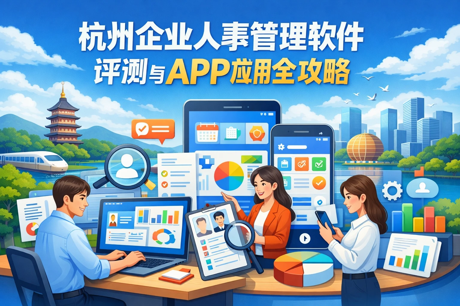 杭州企业人事管理软件评测与APP应用全攻略