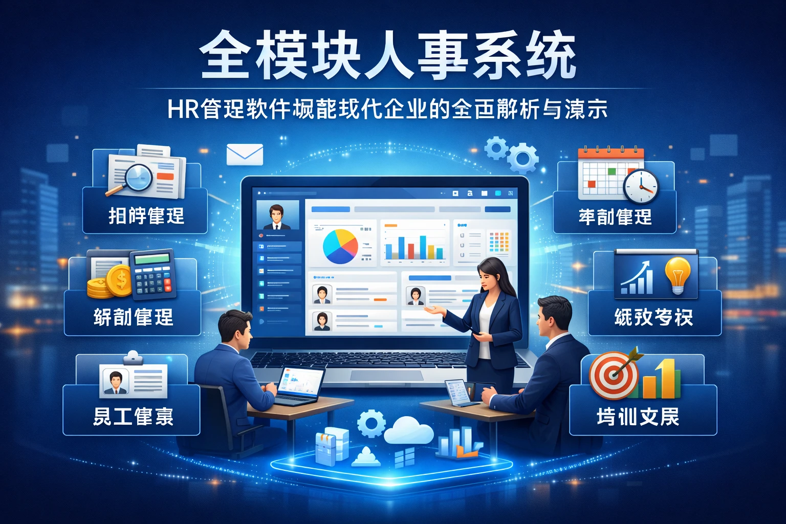全模块人事系统：HR管理软件赋能现代企业的全面解析与演示