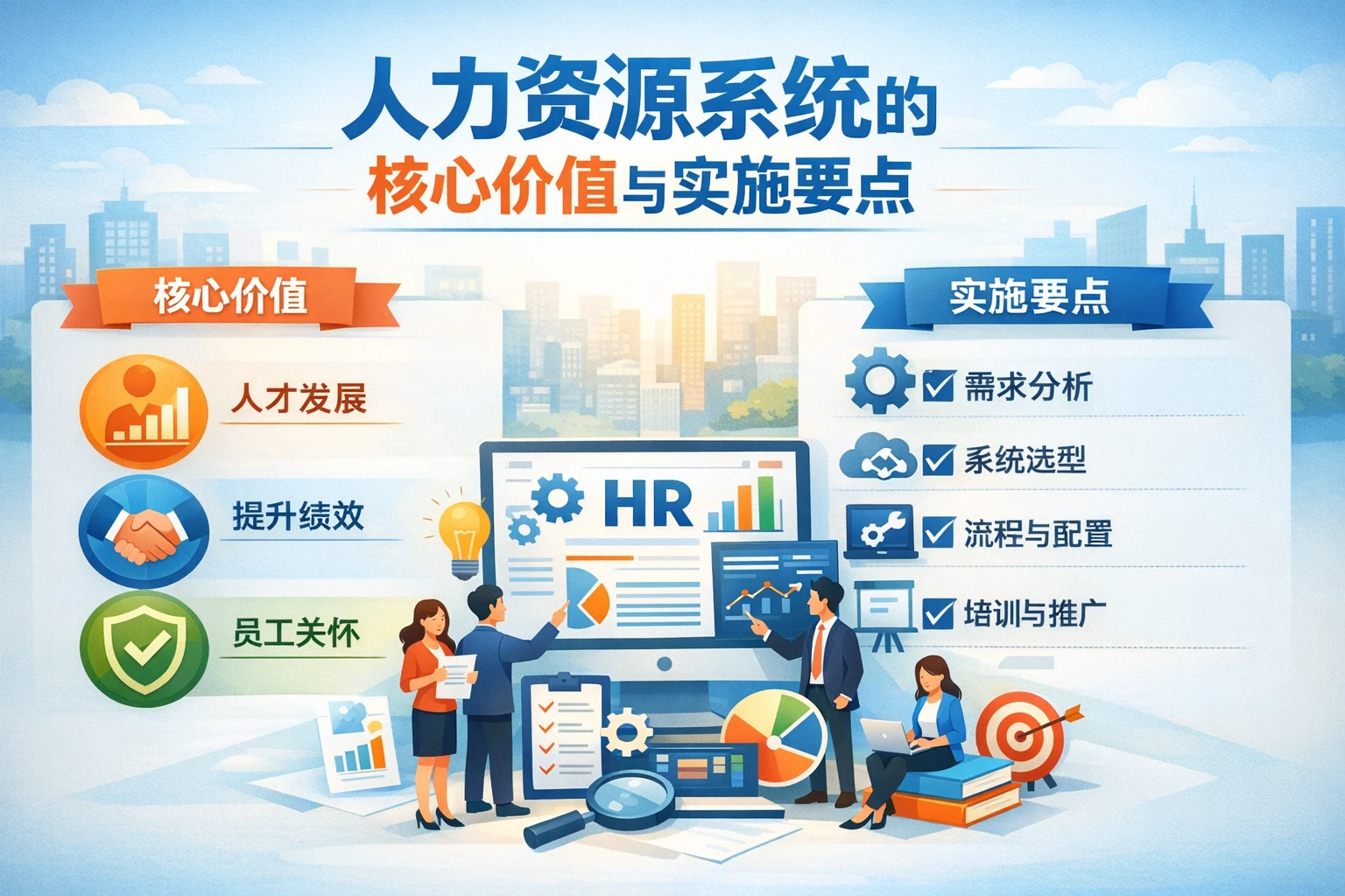 人力资源系统的核心价值与实施要点