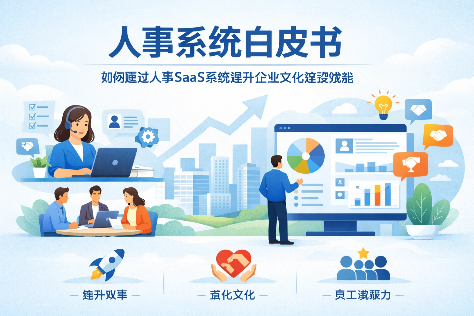 人事系统白皮书：如何通过人事SaaS系统提升企业文化建设效能
