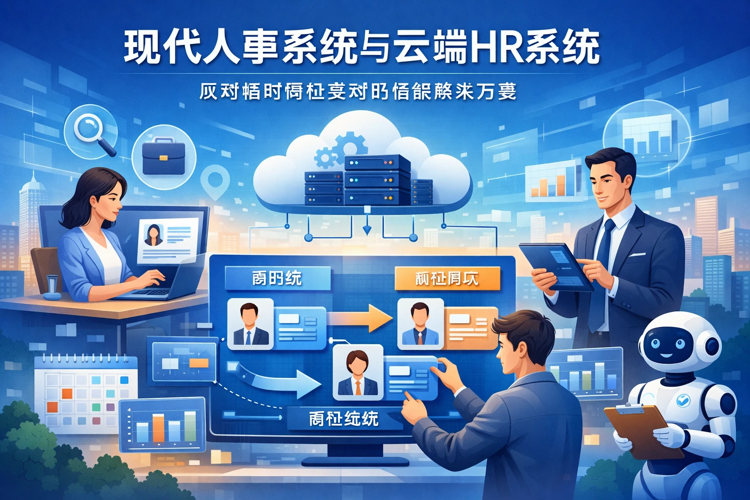 现代人事系统与云端HR系统:应对临时岗位变动的智能解决方案