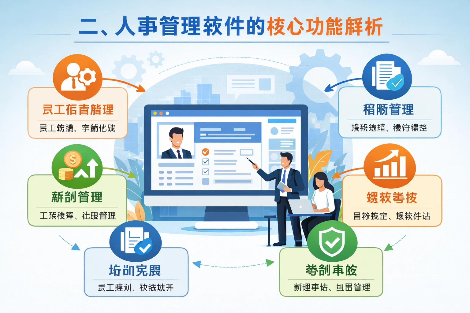 二、人事管理软件的核心功能解析
