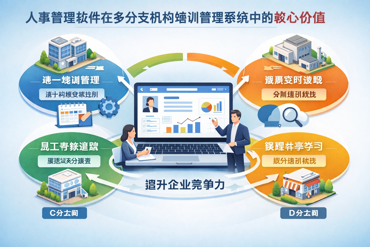 人事管理软件在多分支机构培训管理系统中的核心价值