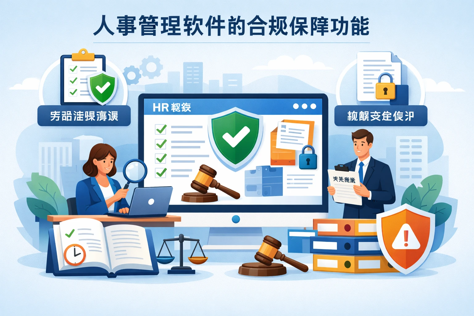 人事管理软件的合规保障功能