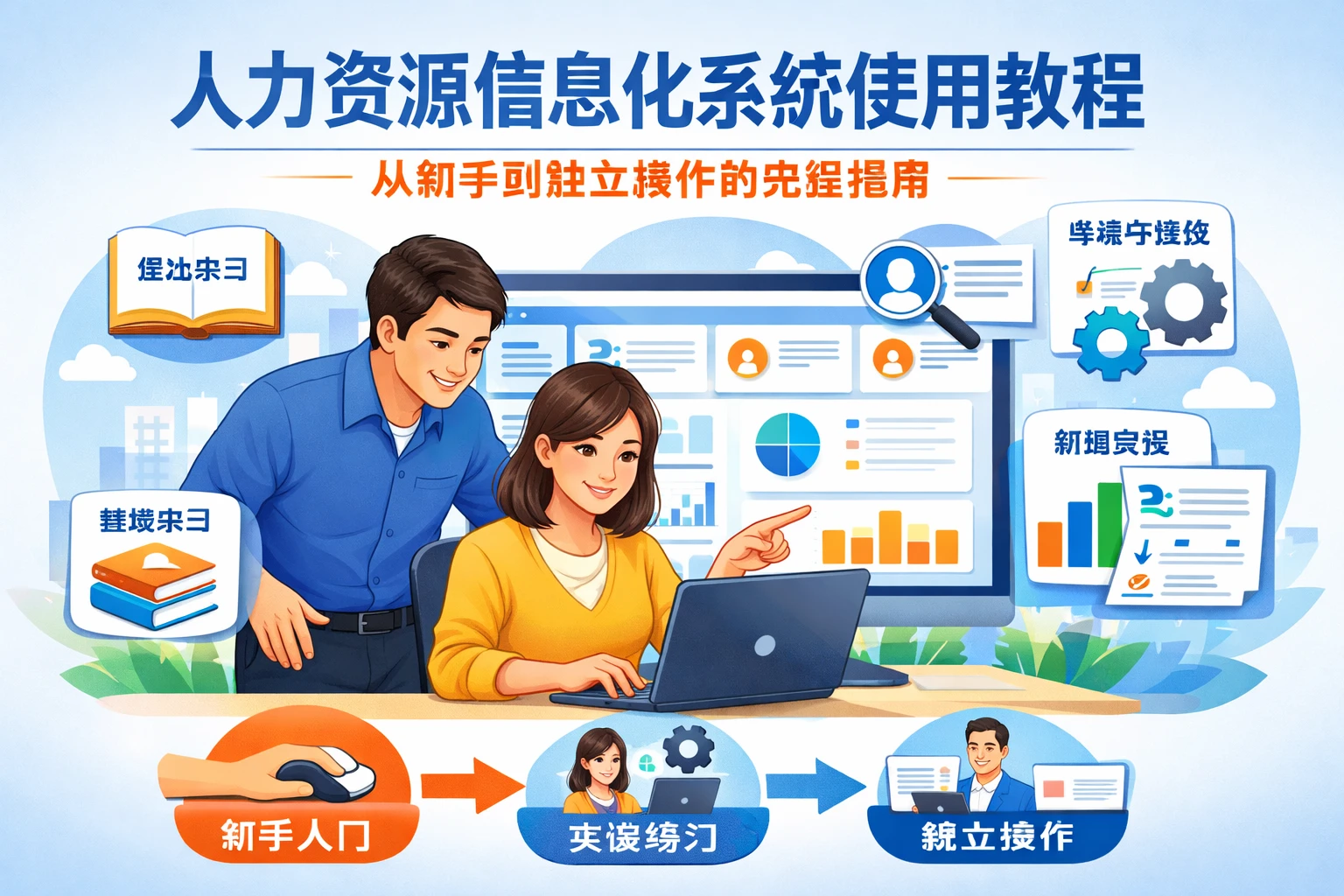 人力资源信息化系统使用教程：从新手到独立操作的完整指南